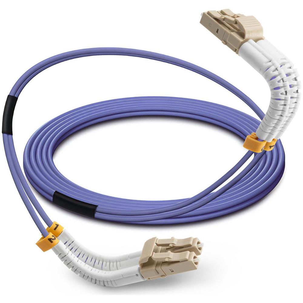 LVO2318005-FLEX cavo InfiniBand e in fibra ottica 0,5 m LC LC /LC Viola - Foto 4