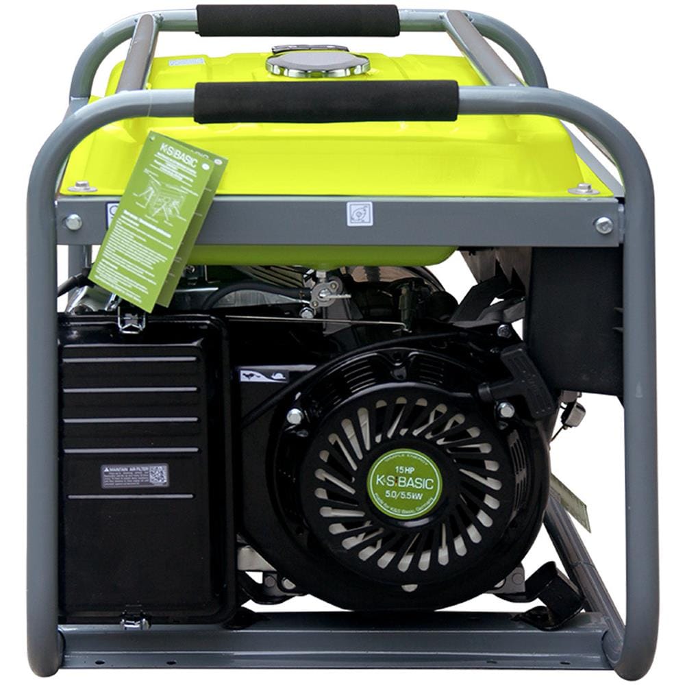 Generatore a benzina ""K&S BASIC"" KSB 6500C Tensione, V 230 Potenza massima, kW 5.5 - Foto 1
