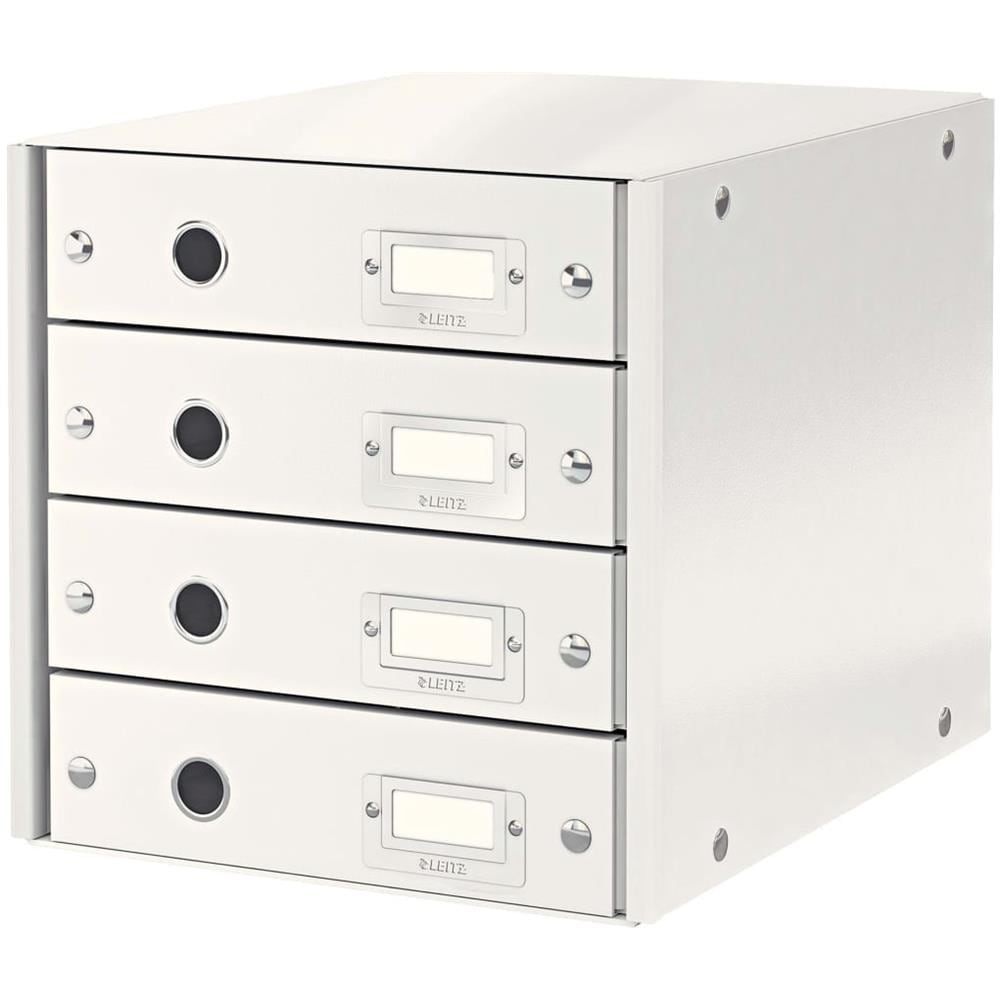 Schedario WOW Bianco con 4 Cassetti - Foto 1