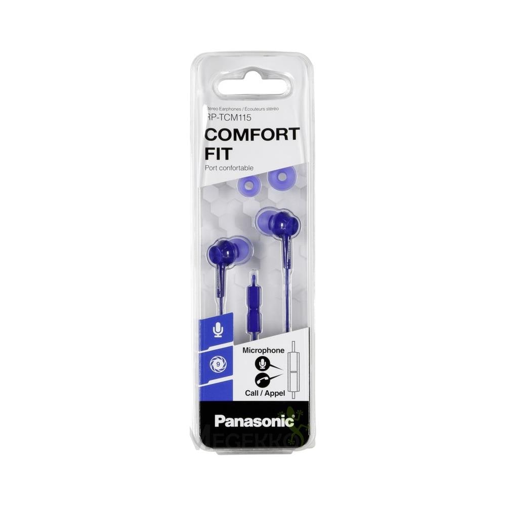 Auricolare con Cavo TCM115 Compatibile con Android, Black Berry, iOS Colore Blu - Foto 2