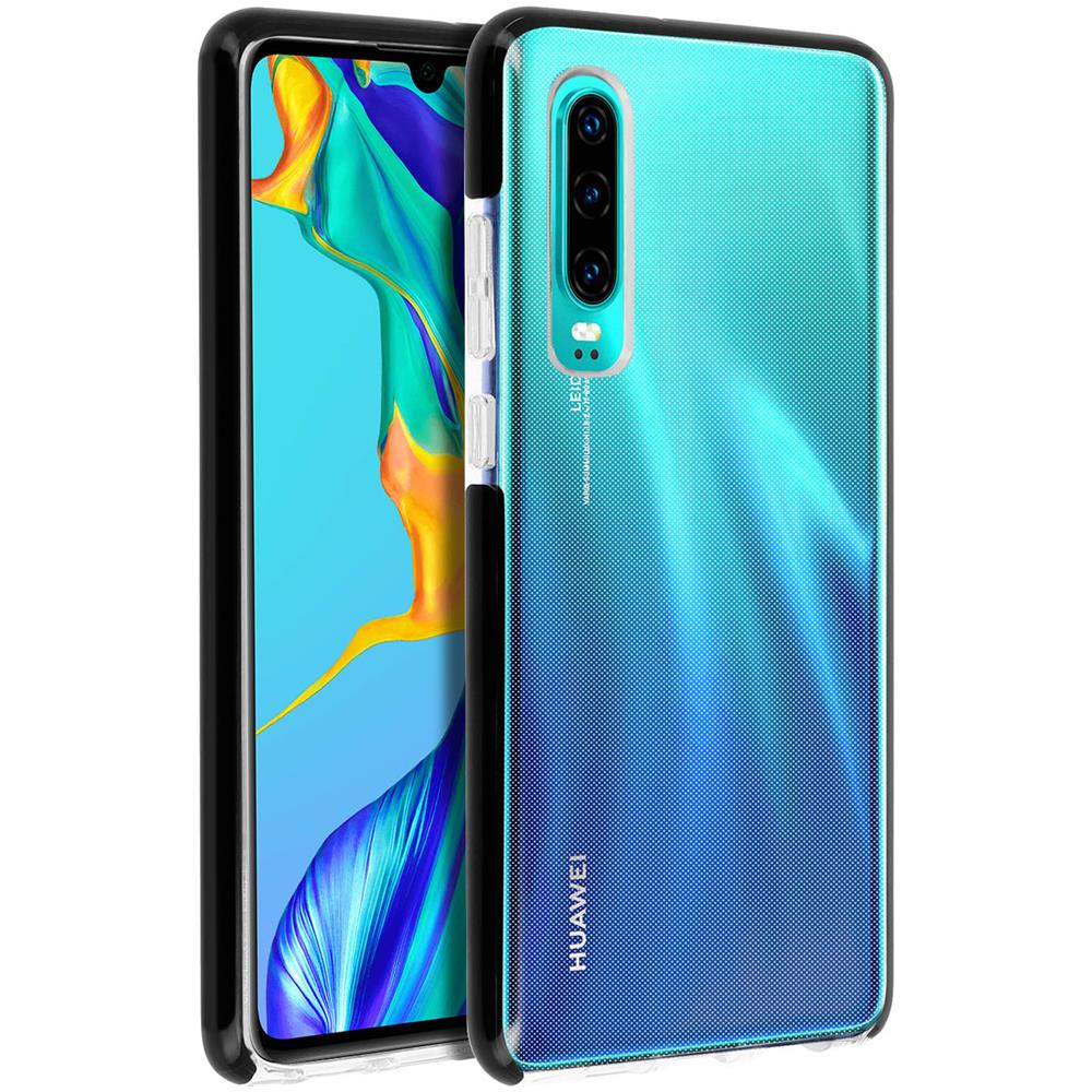 Cover Huawei P30 Silicone Gel Sottile Rinforzato Tiger Case Muvit Trasparente - Foto 2