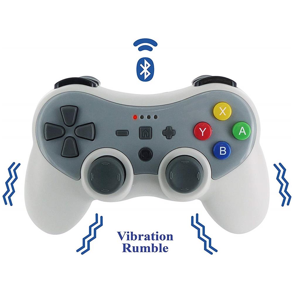 Wireless Bluetooth Controller Per Console, Grigio - Nintendo Switch - Foto 2