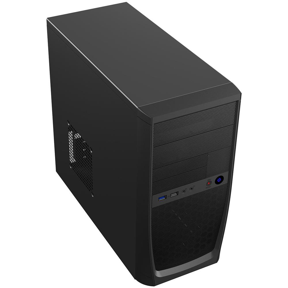 Elite Micro Atx Case Per Pc Con Alimentatore 500w 12cm Internonero - Foto 2