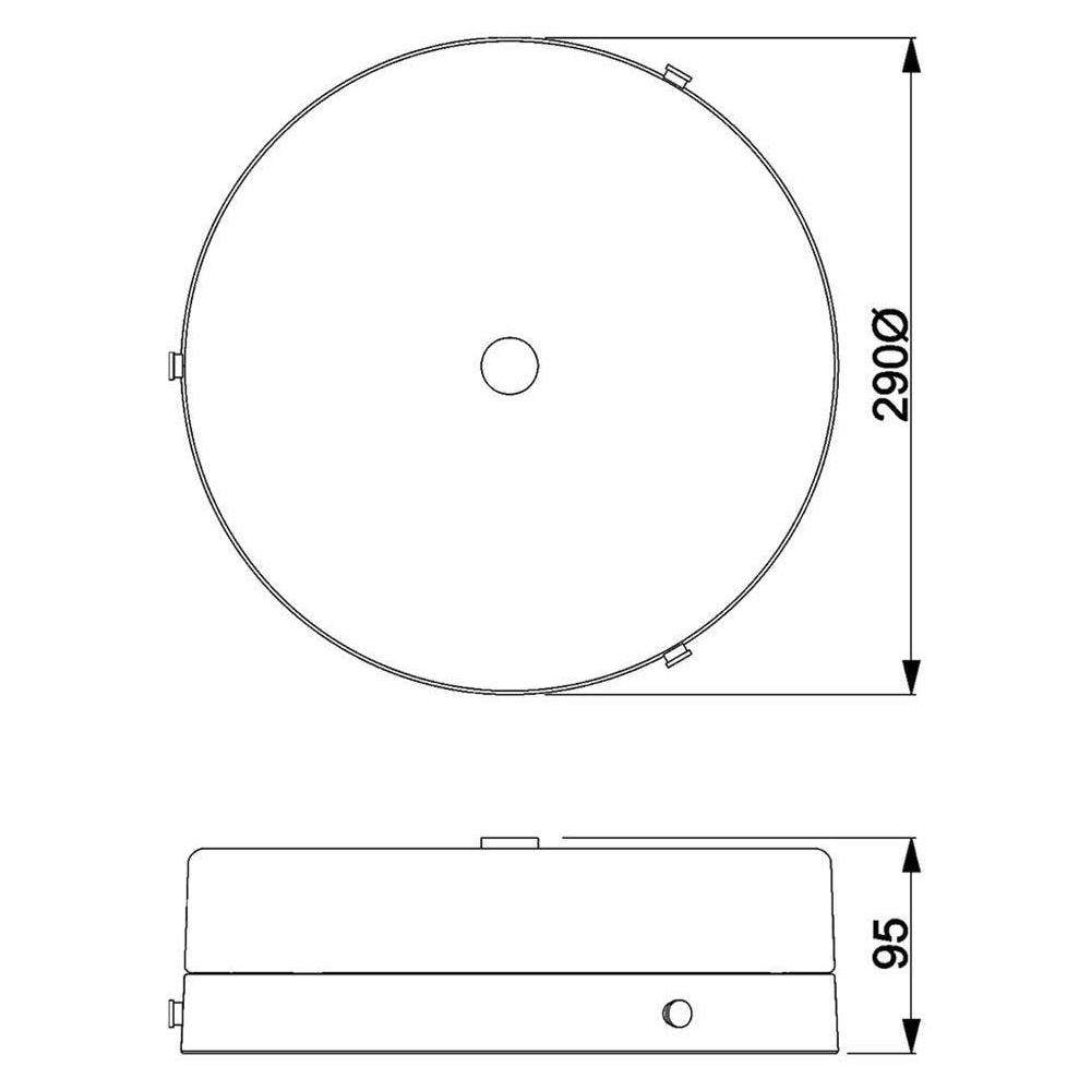 Elstead Tamar - Lampada A Incasso Grande A 1 Luce - Cromo Lucido - Foto 5
