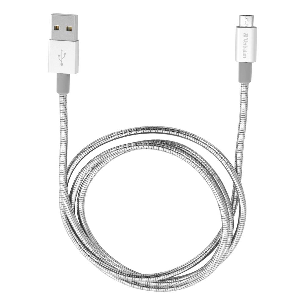 48862 1m USB A Micro-USB A Argento cavo USB - Foto 2