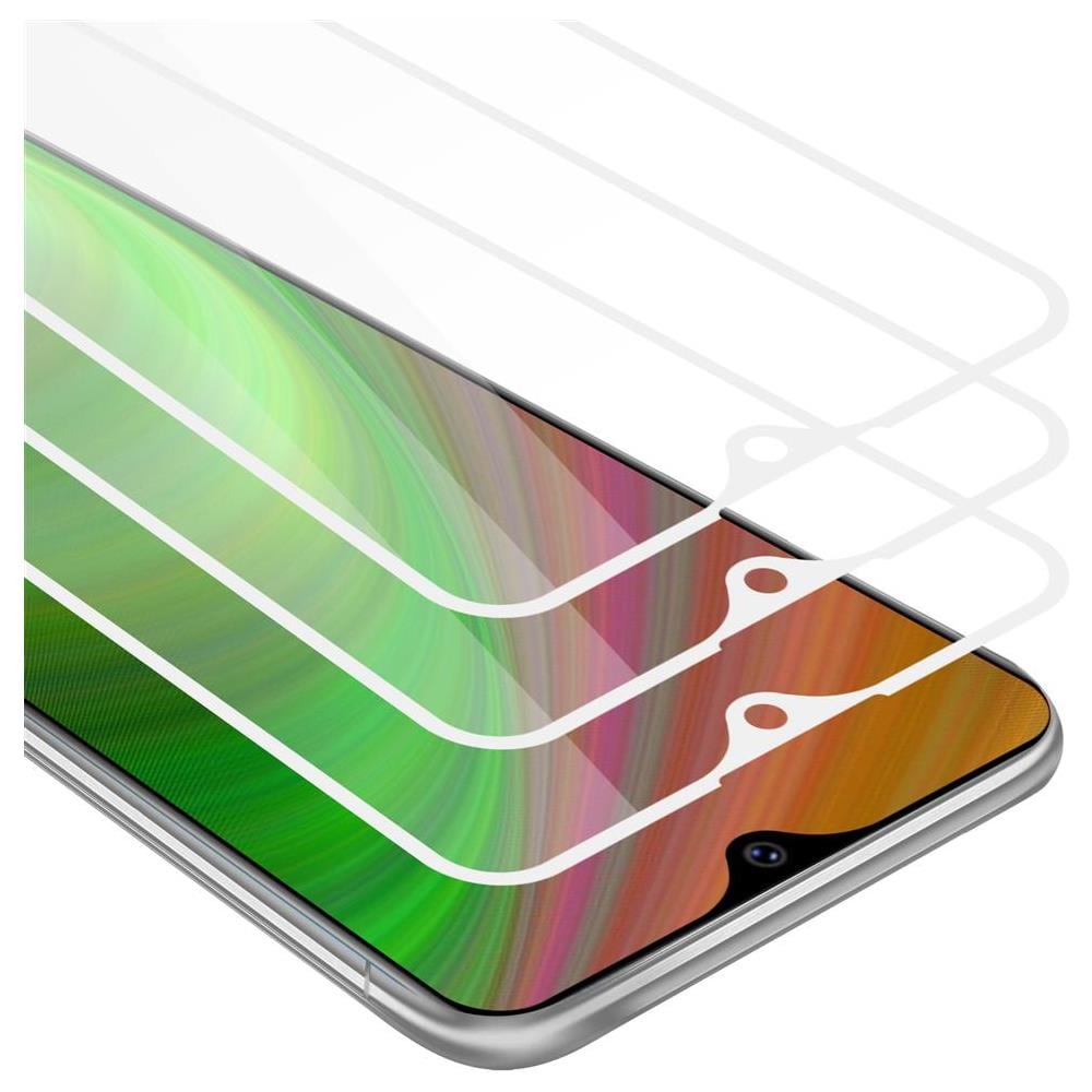 3x Pellicola Armatura A Schermo Intero Compatibile Con Vivo Y95 In Trasparente Con Bianco - 3x Vetro Temperato (tempered) Di Protezione Del Display In Durezza 9h Con 3d Touch - Foto 1