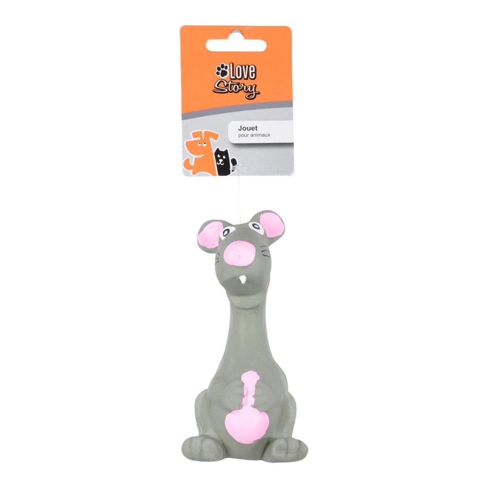 Giocattolo Per Cane Mysz, Cigolante, 14,5 X 8 Cm, Grigio - Foto 2