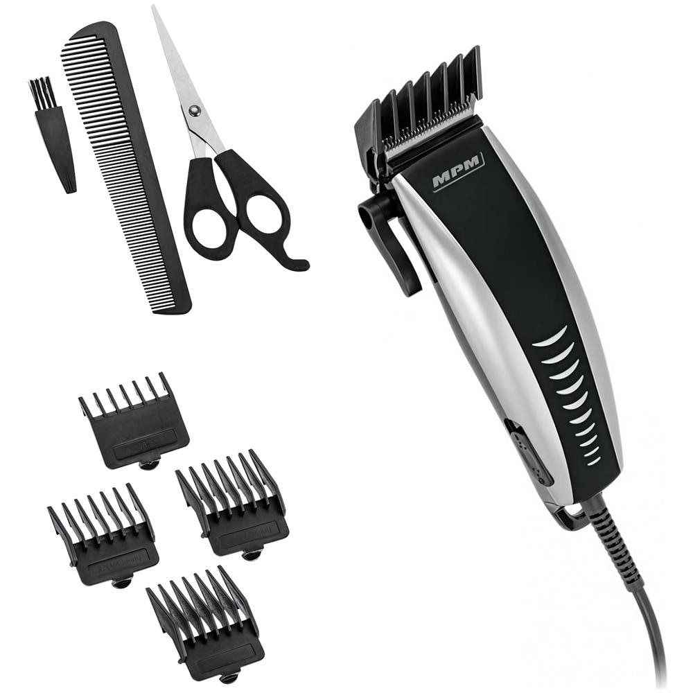 Mpm Mmw-02 Trimmer Elettrico Professionale, Rasoio Da Uomo, Regolazione Del Trimmer 9w Bianco/nero - Foto 1