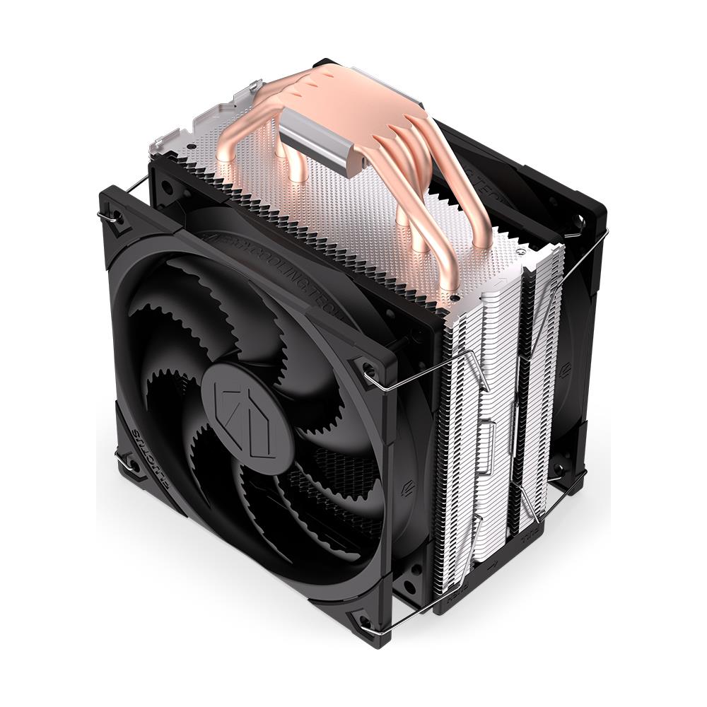 Dissipatore ad Aria Fera 5 Dual Fan per Socket LGA 1200 (Socket H5), LGA 1366 (Socket B), LGA 1700, LGA 2011 (Socket R), LGA 2011-v3 (Socket R), LGA 2066, LGA 775 (Socket T), Socket AM2+, Socket AM3+, Socket AM4, Presa di corrente AM5, Socket FM1, Socket FM2+ - Foto 10