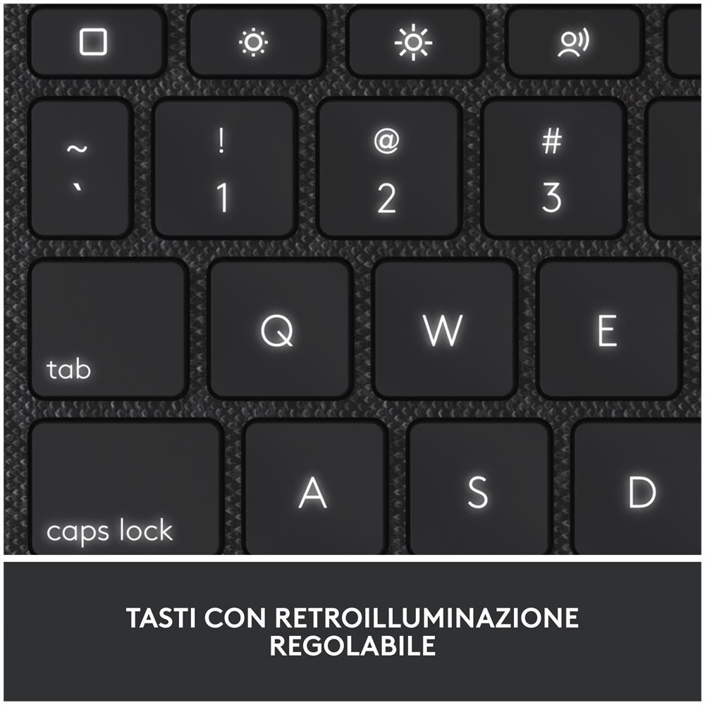Combo Touch Grigio Smart Connector QWERTY Italiano - Foto 6