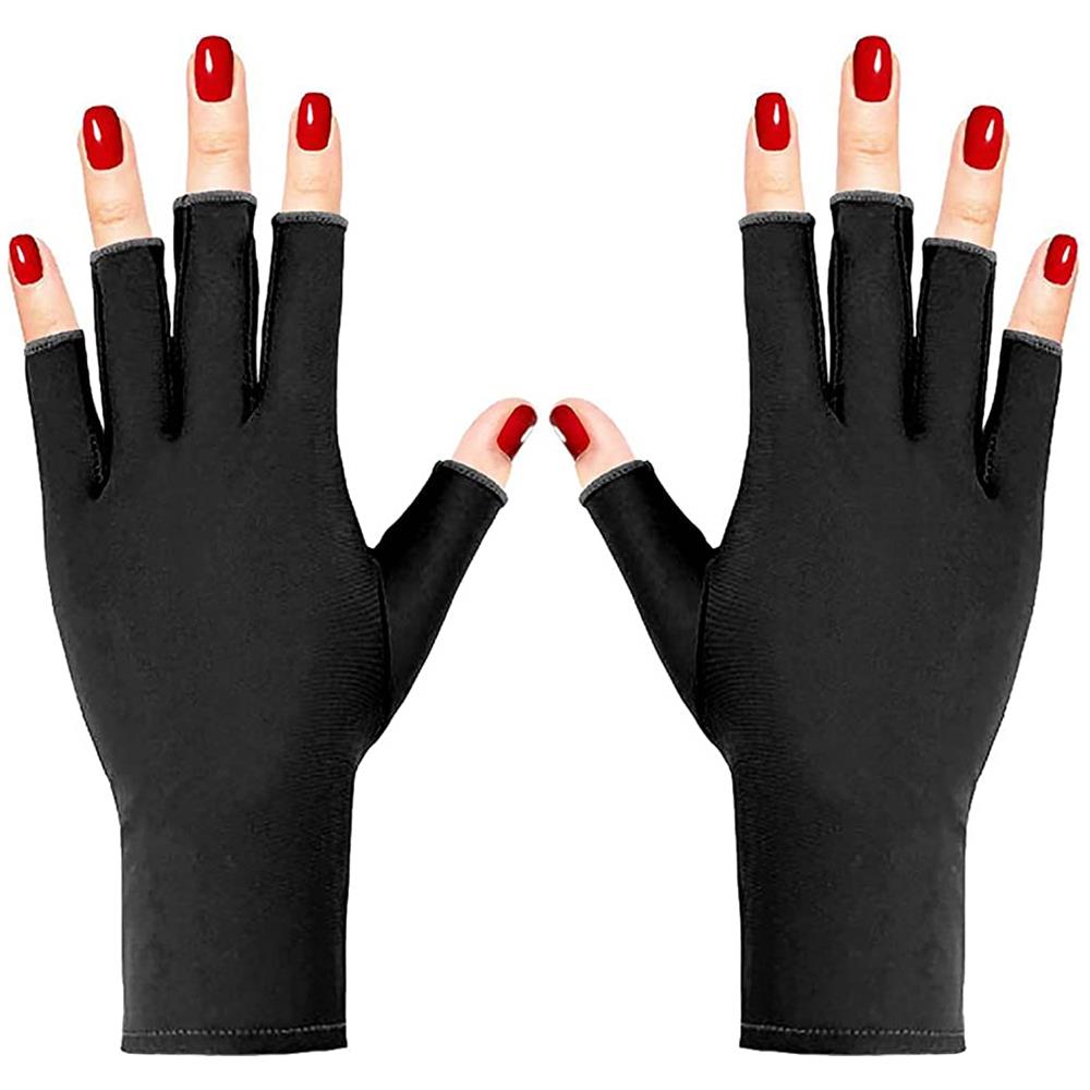 Guanti Di Protezione Uv Per Luce Uv / Lampada Uv 1 Paio Nero - Foto 6