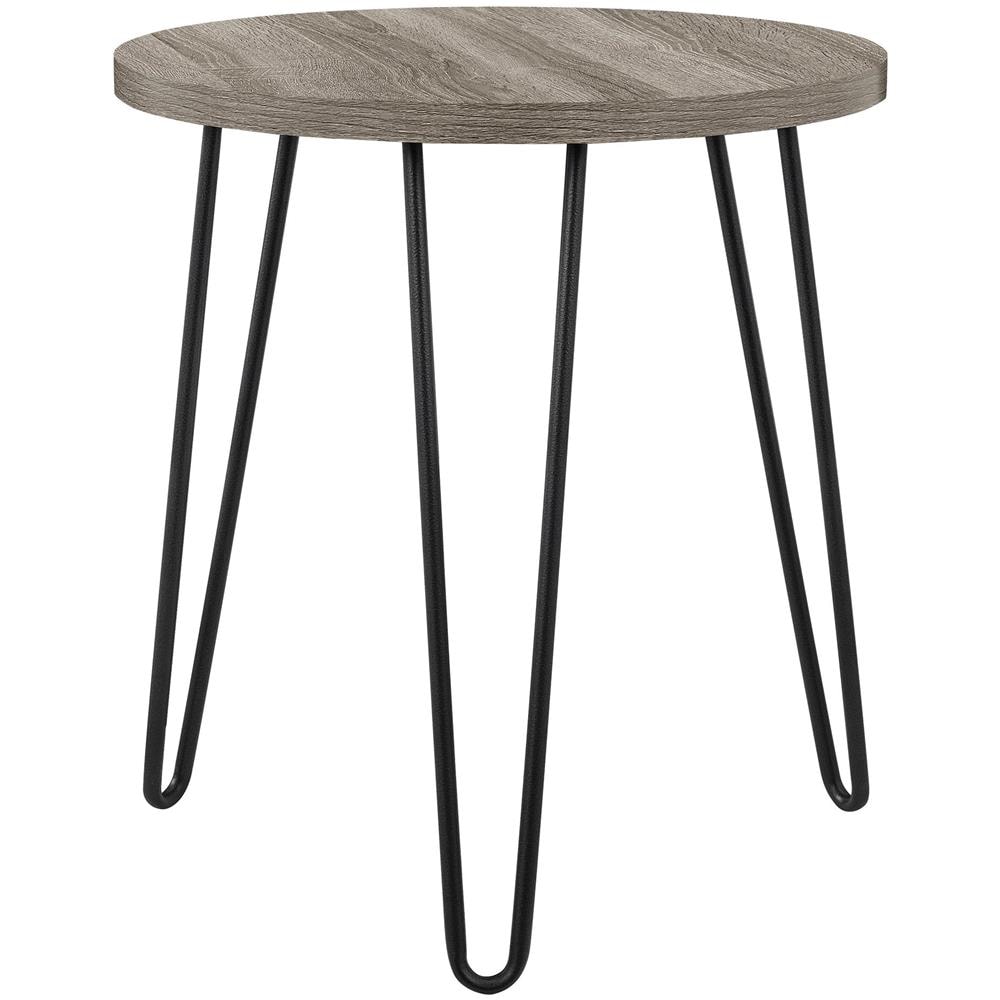 Owen Tavolino In Truciolare Laminato Rovere Grigio - Foto 2
