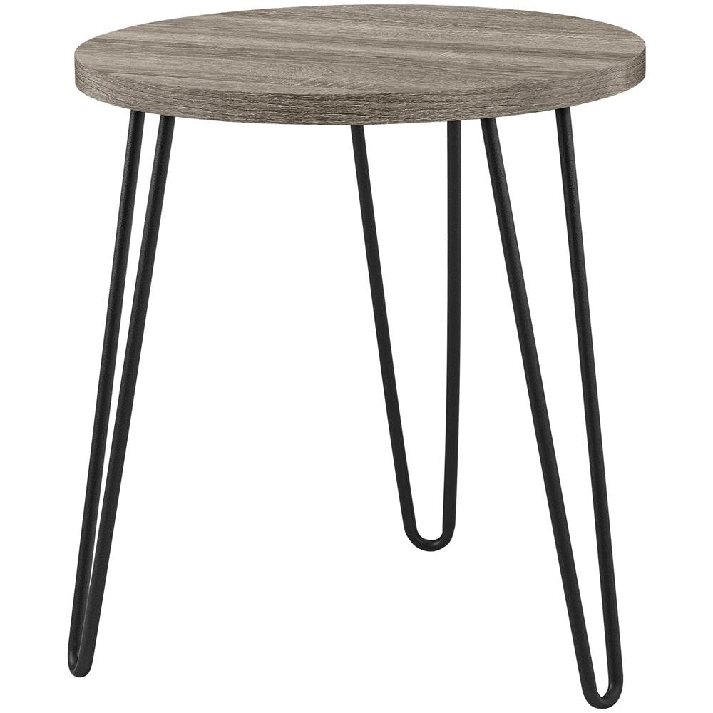 Owen Tavolino In Truciolare Laminato Rovere Grigio - Foto 1