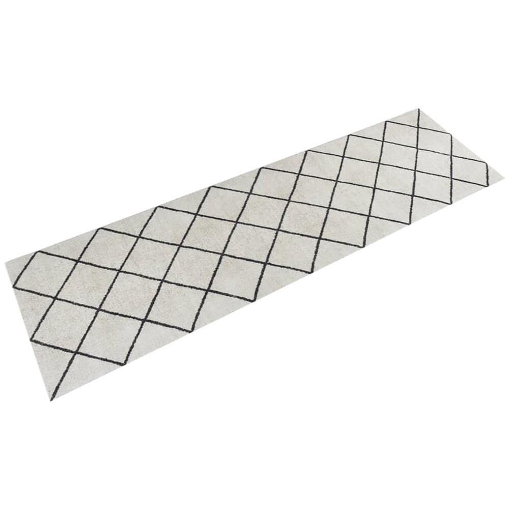 Tappeto Da Cucina Lavabile Quadri 45x150 Cm Velluto - Foto 1