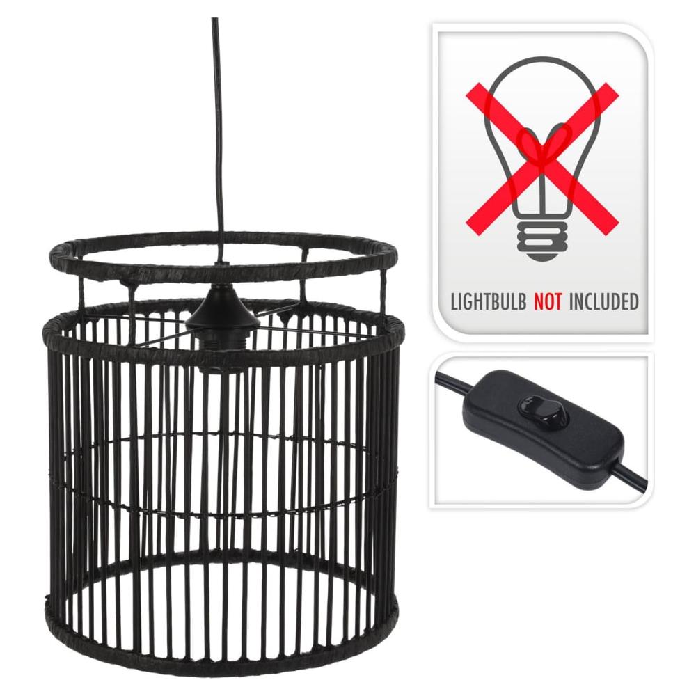 Lampada a Sospensione Nera - Foto 1