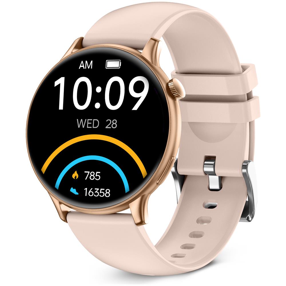 Core 2 3,63 cm (1.43") AMOLED 47 mm Digitale 466 x 466 Pixel Touch screen Rosa - Foto 1