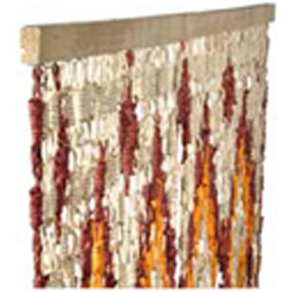 Tenda Da Porta Colorata A Rombi VERDELOOK - 120x240 Cm Con 68 Fili Decorativi - Foto 7