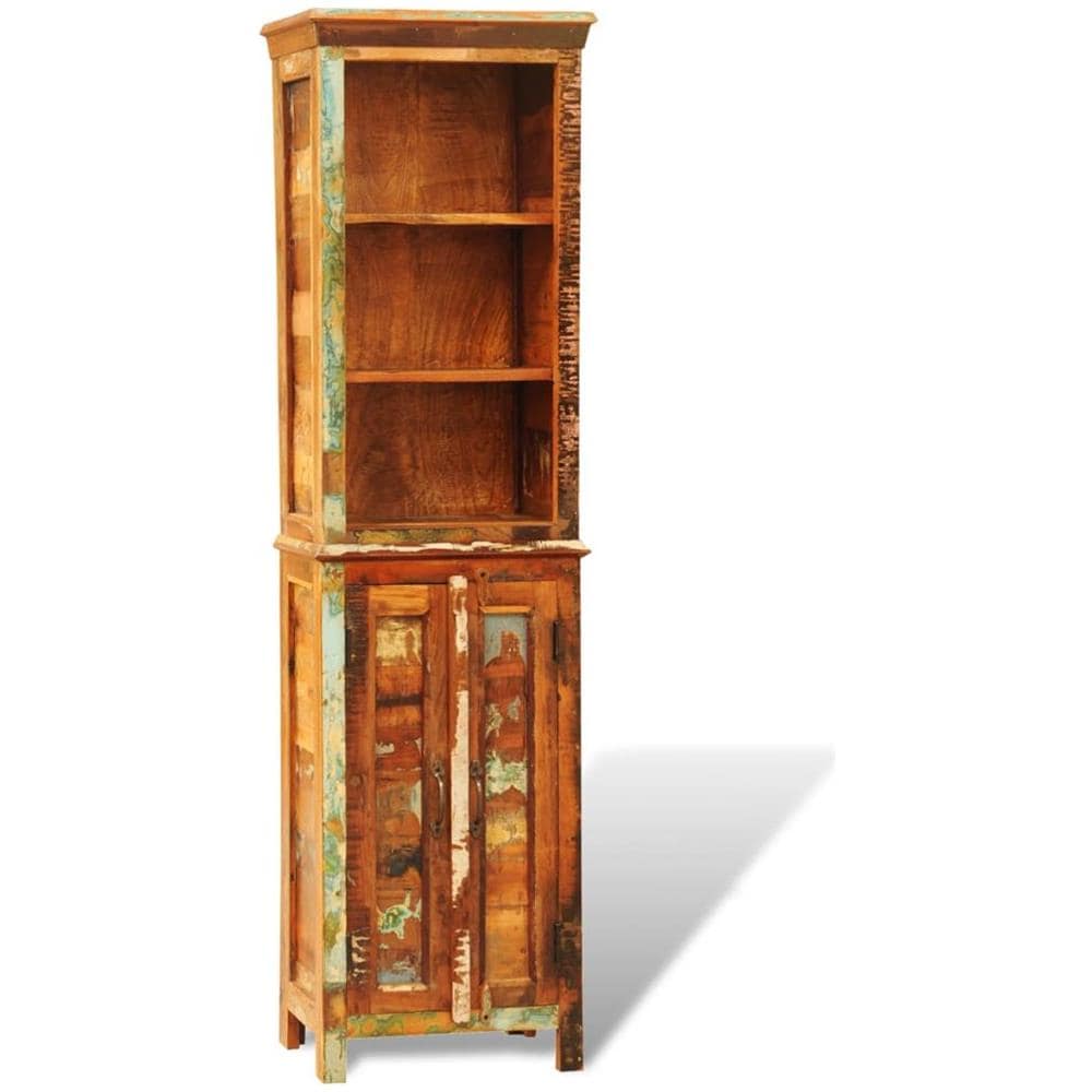 Libreria in Legno Massello di Recupero Vintage - Foto 1