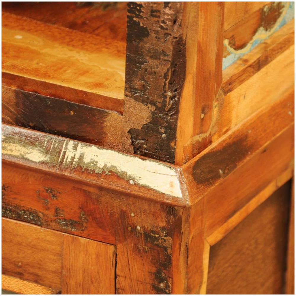 Libreria in Legno Massello di Recupero Vintage - Foto 2