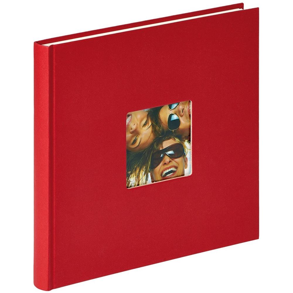 Album Fotografico Fun 26x25 cm 40 Pagine Colore Rosso - Foto 1