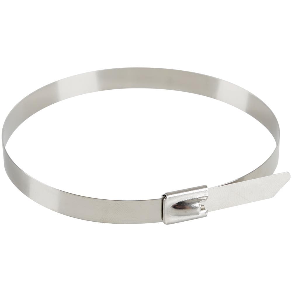 Fascette In Acciaio Inox, Set 20 Pz - 7,9x300 Mm - Foto 1