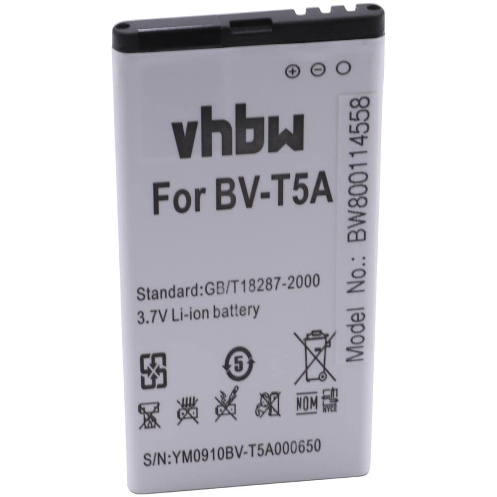 Li-ion Batteria 2200mah (3.85v) Per Cellulari E Smartphone Come Nokia Bl-t5a, Bv-t5a - Foto 1