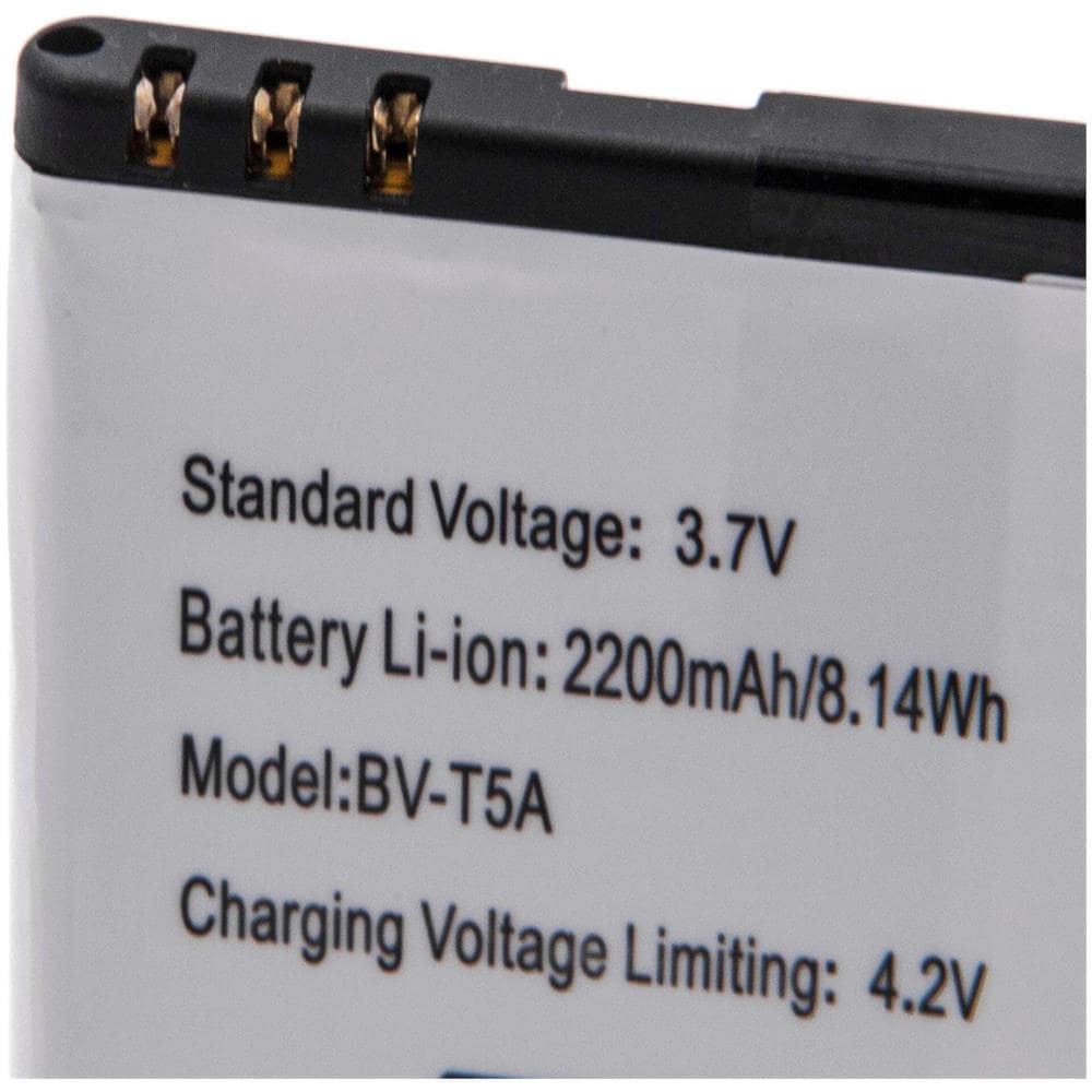 Li-ion Batteria 2200mah (3.85v) Per Cellulari E Smartphone Come Nokia Bl-t5a, Bv-t5a - Foto 2