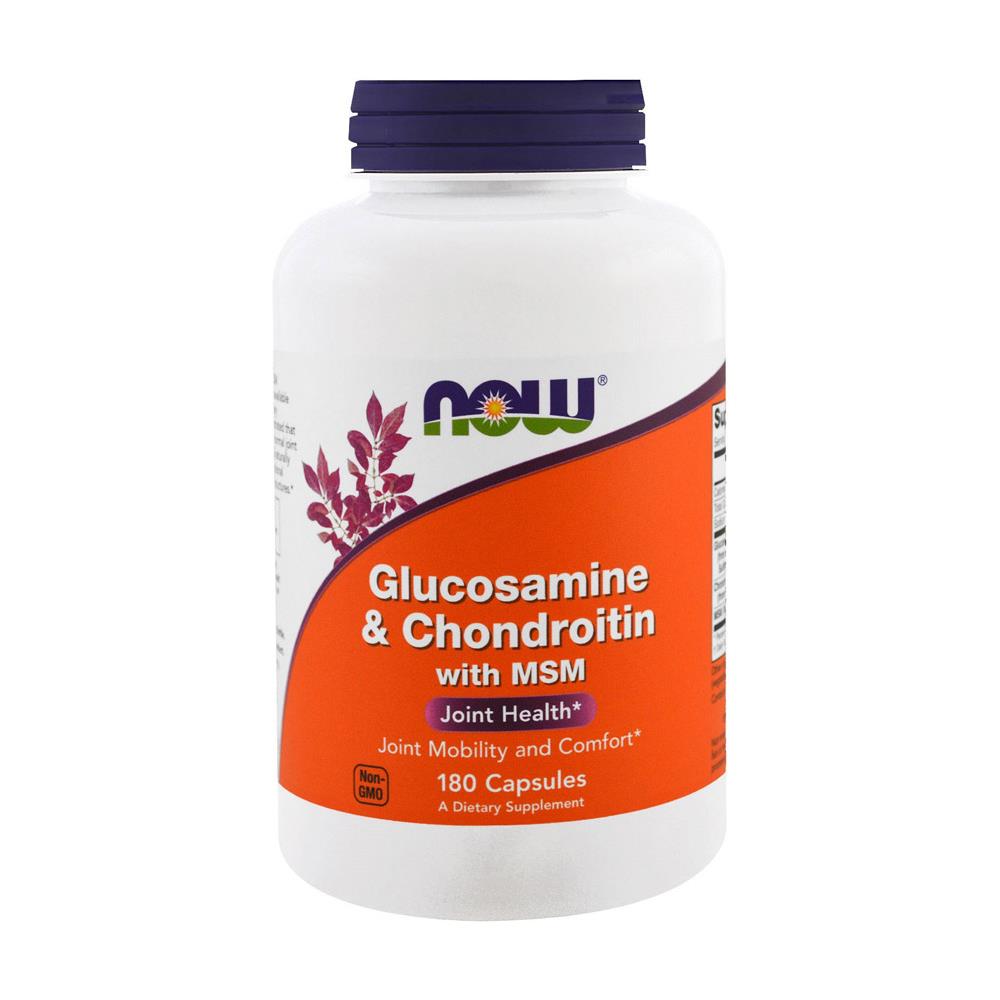Glucosamine & Chondroitin, With Msm - 180 Caps - Vitamine - Foto 1