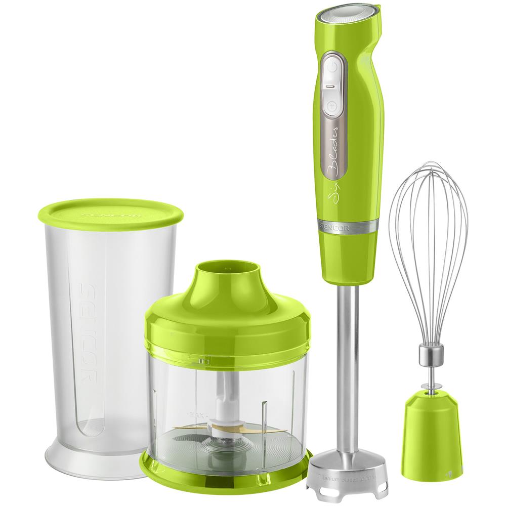 Frullatore ad Immersione SHB4461GR-EUE3 con Recipiente da 0.7 L Potenza 1000 Watt Colore Verde - Foto 1
