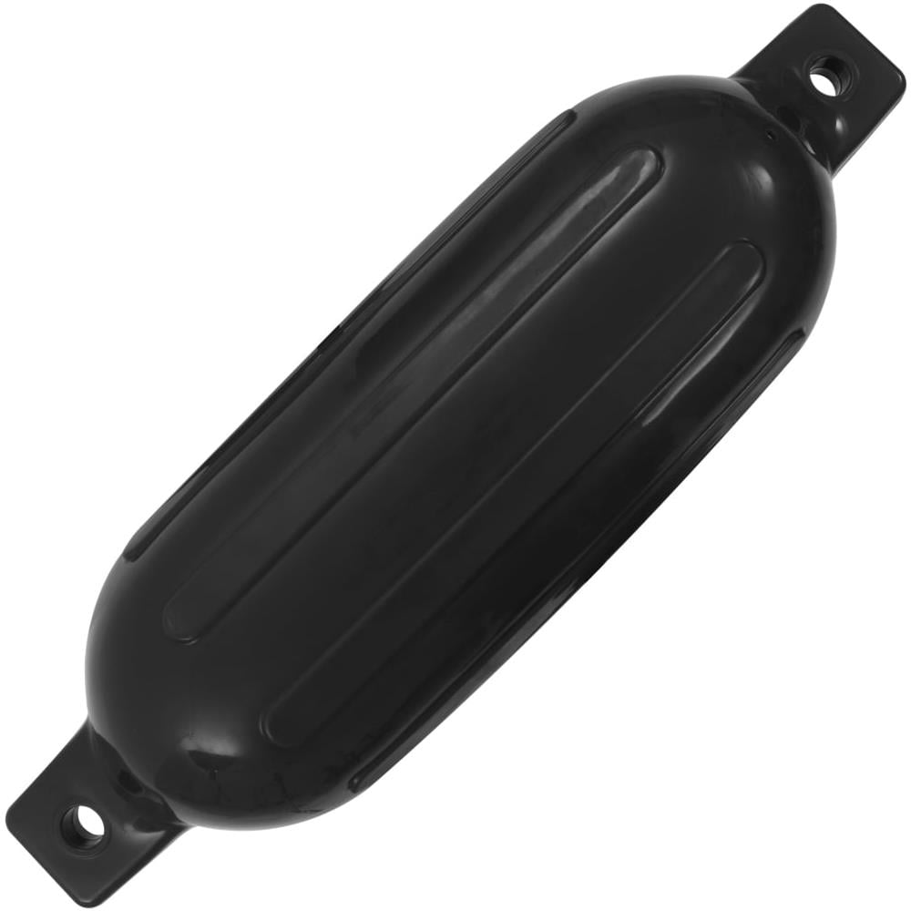 Paraurti per Gommone 4 pz Neri 58,5x16,5 cm in PVC - Foto 2