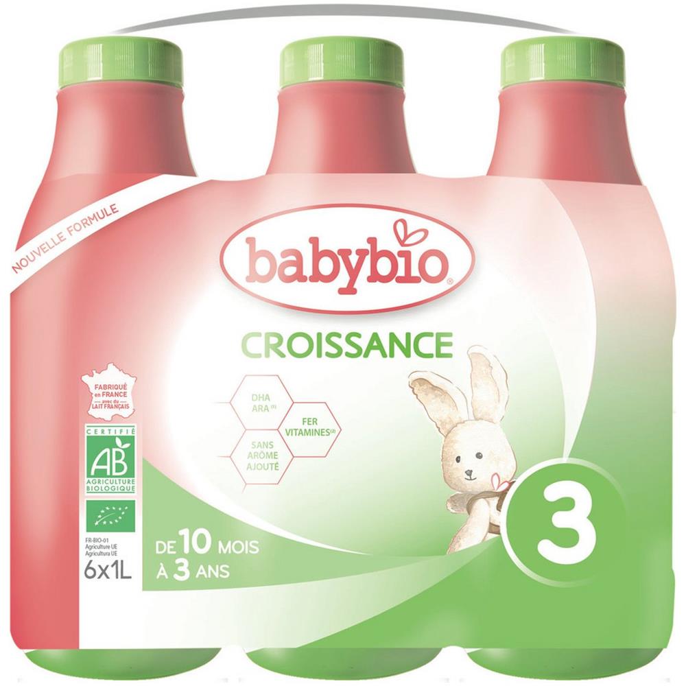 Lait Bébé 3ème Âge Croissance Bio - Foto 1
