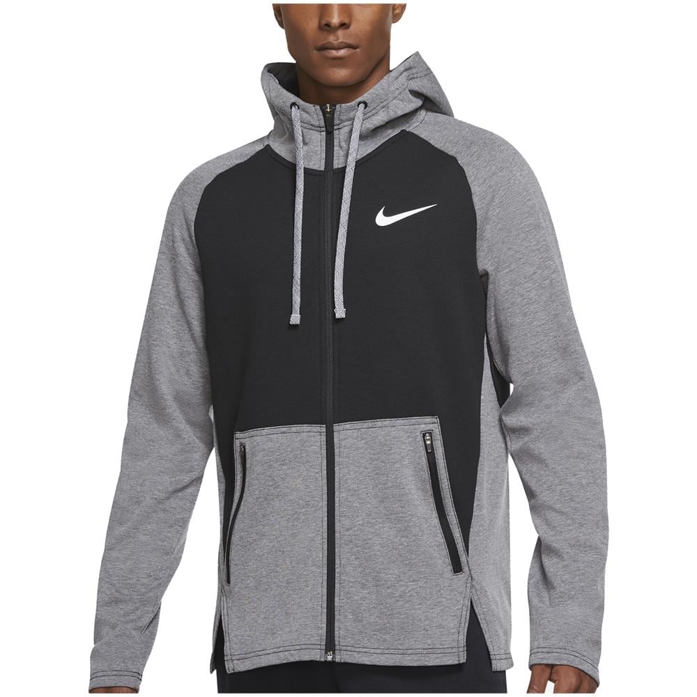 Felpa Da Uomo Con Cappuccio E Zip Therma-fit Nera Taglia Xl Codice Dd2102-010 - Foto 1