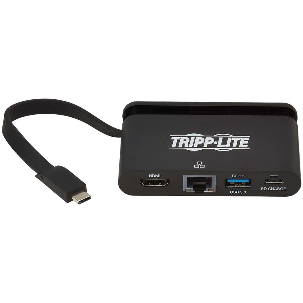 Tripp Lite U444-T6N-H4GUBC cavo di interfaccia e adattatore USB Type-C HDMI / RJ-45 / USB 3.0 Type-A / USB Type-C Nero - Foto 2