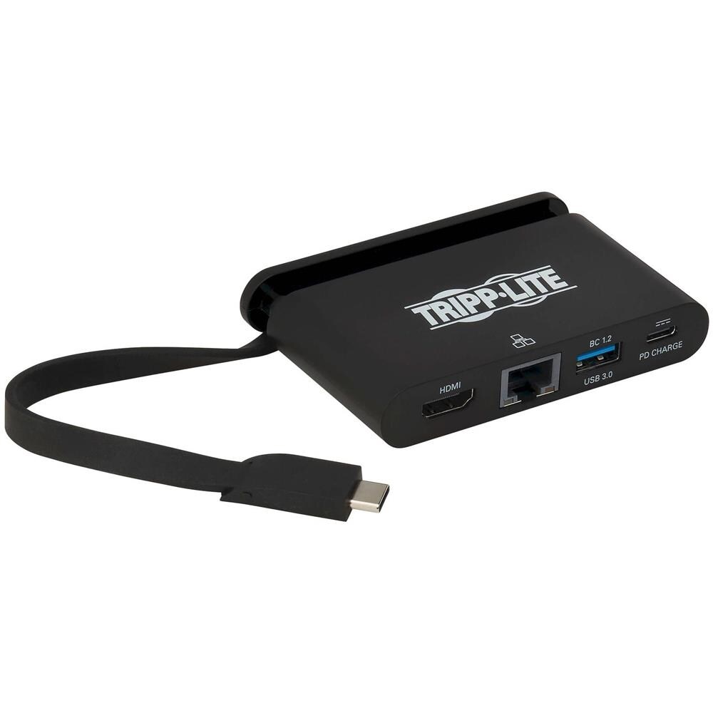 Tripp Lite U444-T6N-H4GUBC cavo di interfaccia e adattatore USB Type-C HDMI / RJ-45 / USB 3.0 Type-A / USB Type-C Nero - Foto 1