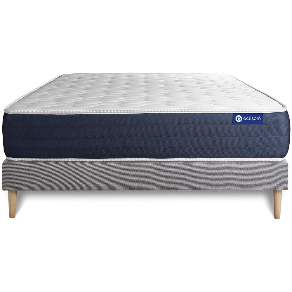 Kit Rete E Materasso Actilatex Sleep 120x220cm - Spessore : 22cm - Lattice E Memory Foam - Bilanciato - - Foto 1