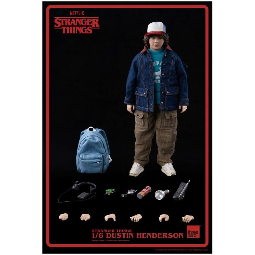 Threezero Stranger Things Dustin Henderson 1/6 Scale - Foto 1
