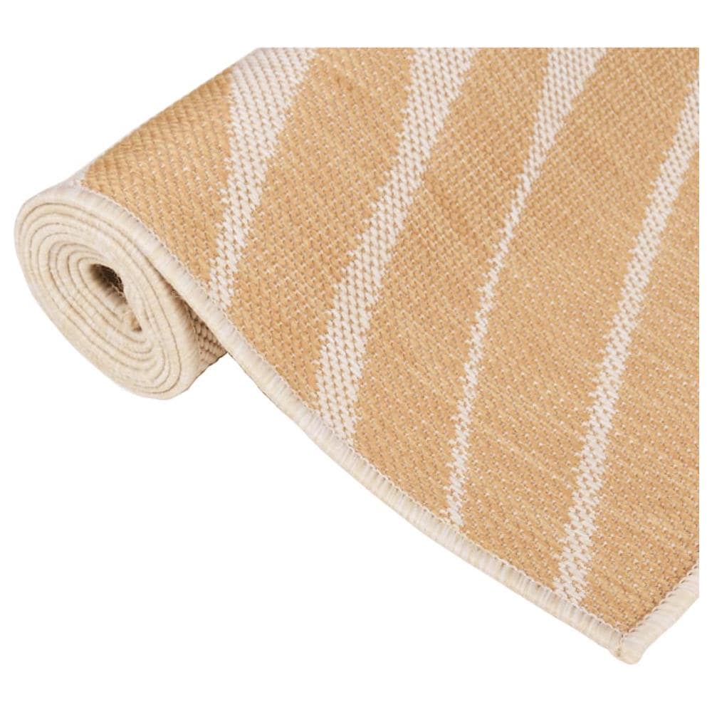 Tappeto Da Esterni A Tessitura Piatta 80x150 Cm Motivo A Foglie - Foto 3