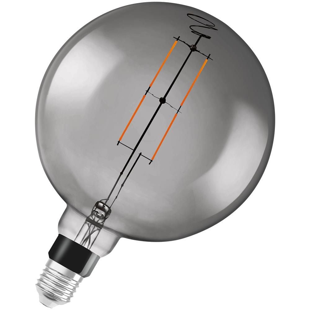 Ledvance Lampada Led | Attacco: E27 | Warm White | 2700 K | 6 W | Sostituzione Per 37 W Incandescent Bulb | Smart+ Filament Globe Dimmable - Foto 1