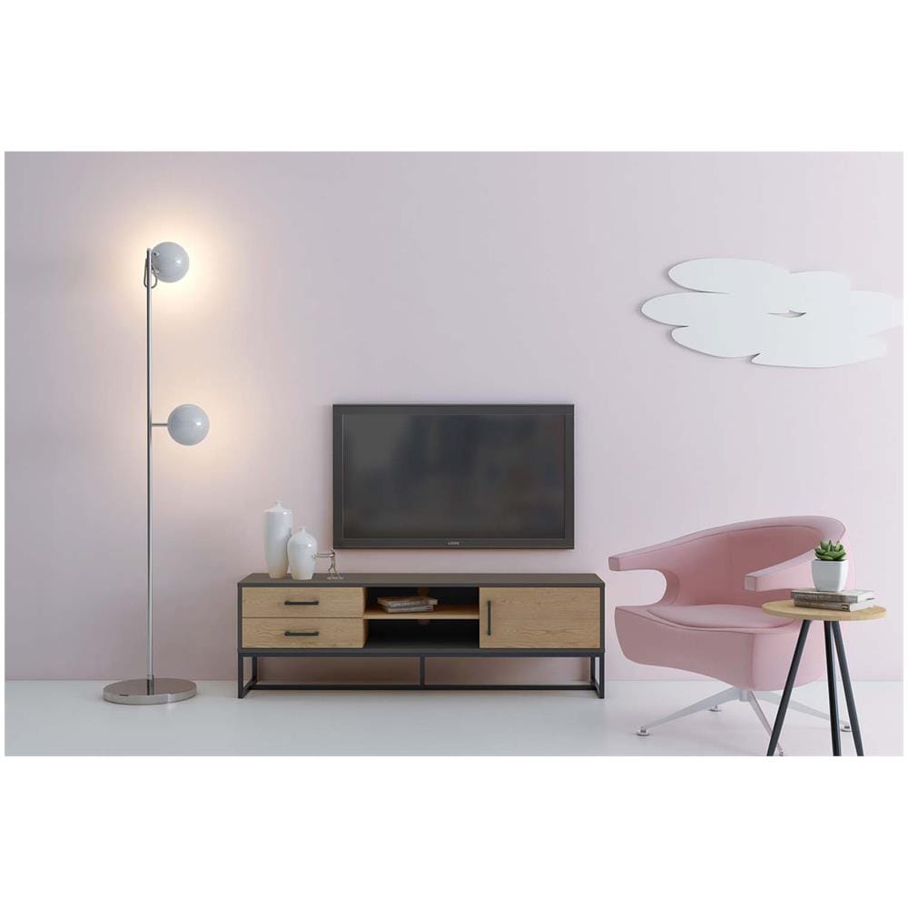 Mobile Tv Industriale Con Contenitore Detroit - Foto 3