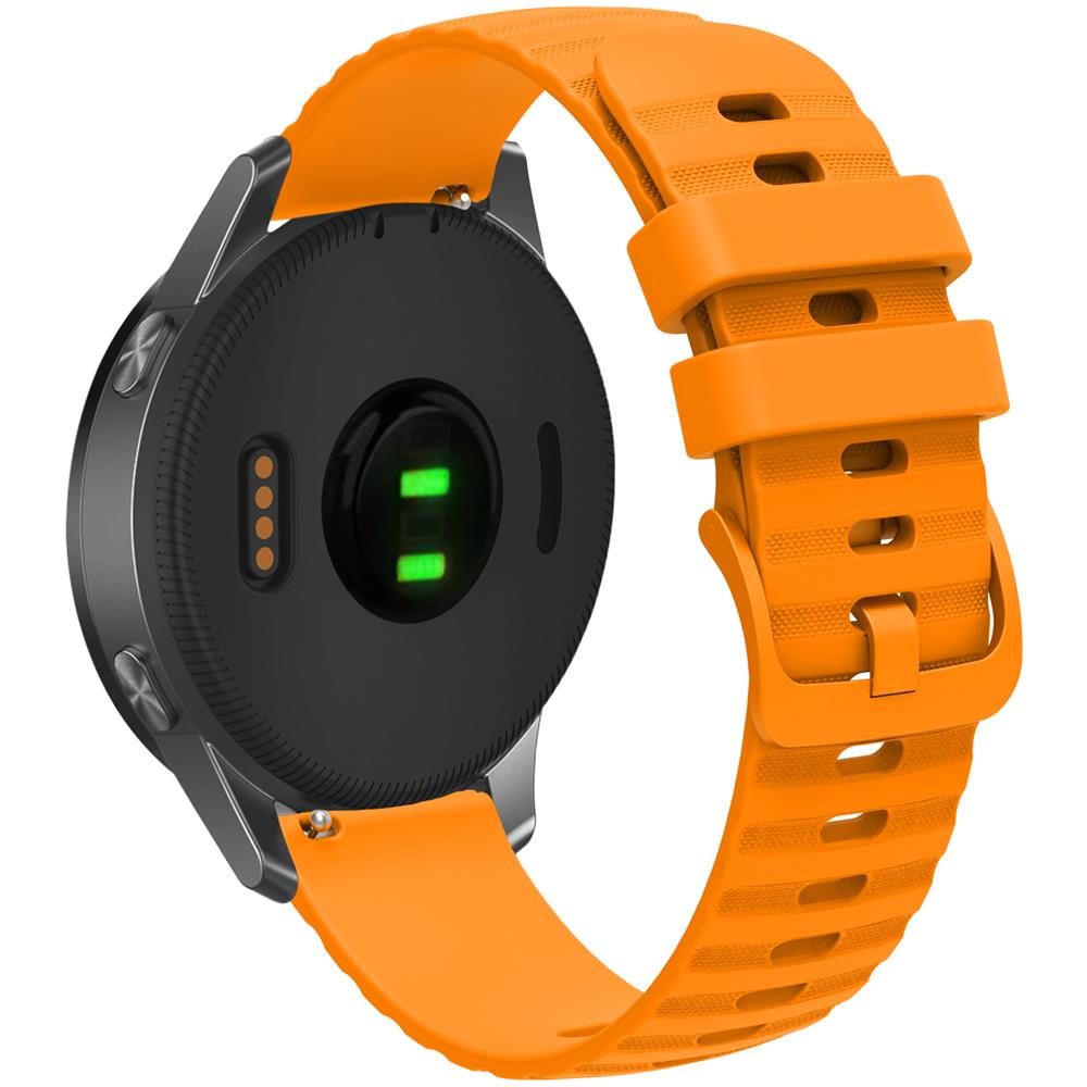 Cinturino In Silicone Orange 20 Mm - Foto 1