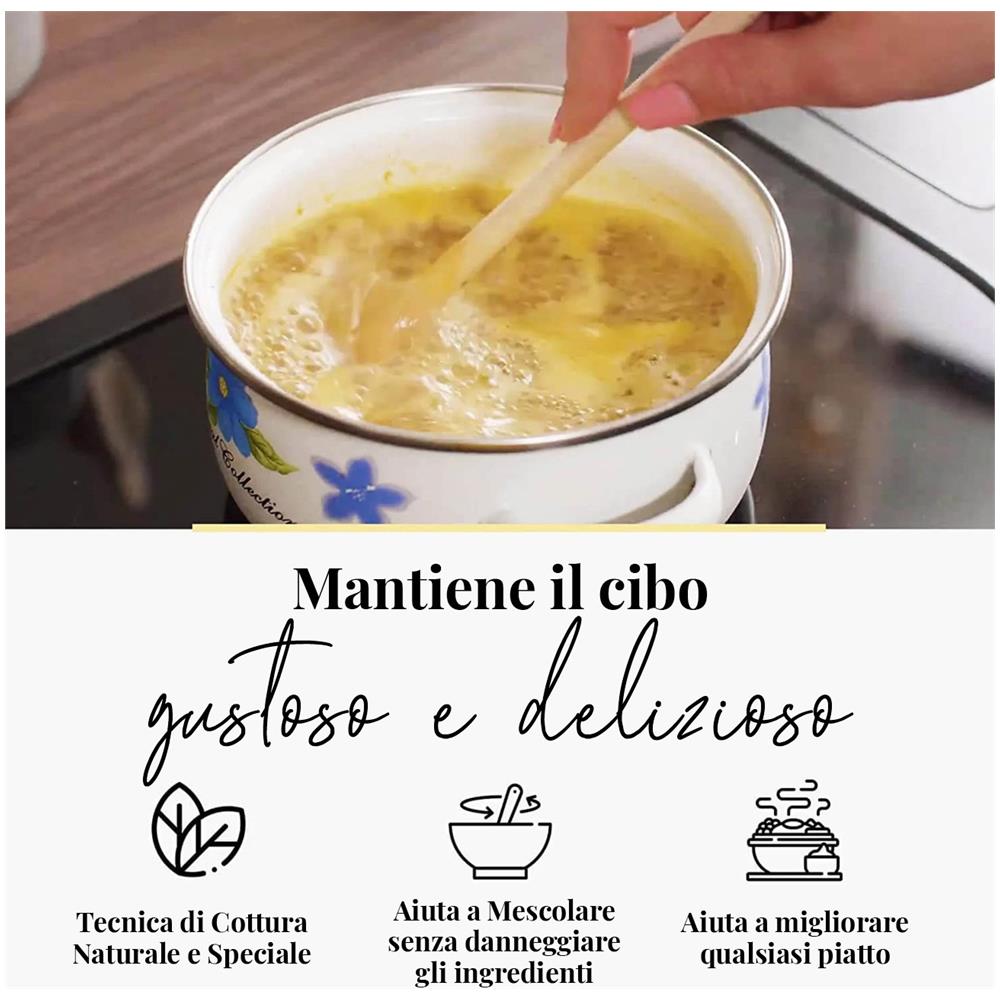 Set Di 6 Cucchiai Da Cucina In Legno Da 20 Cm A 35 Cm - Foto 2
