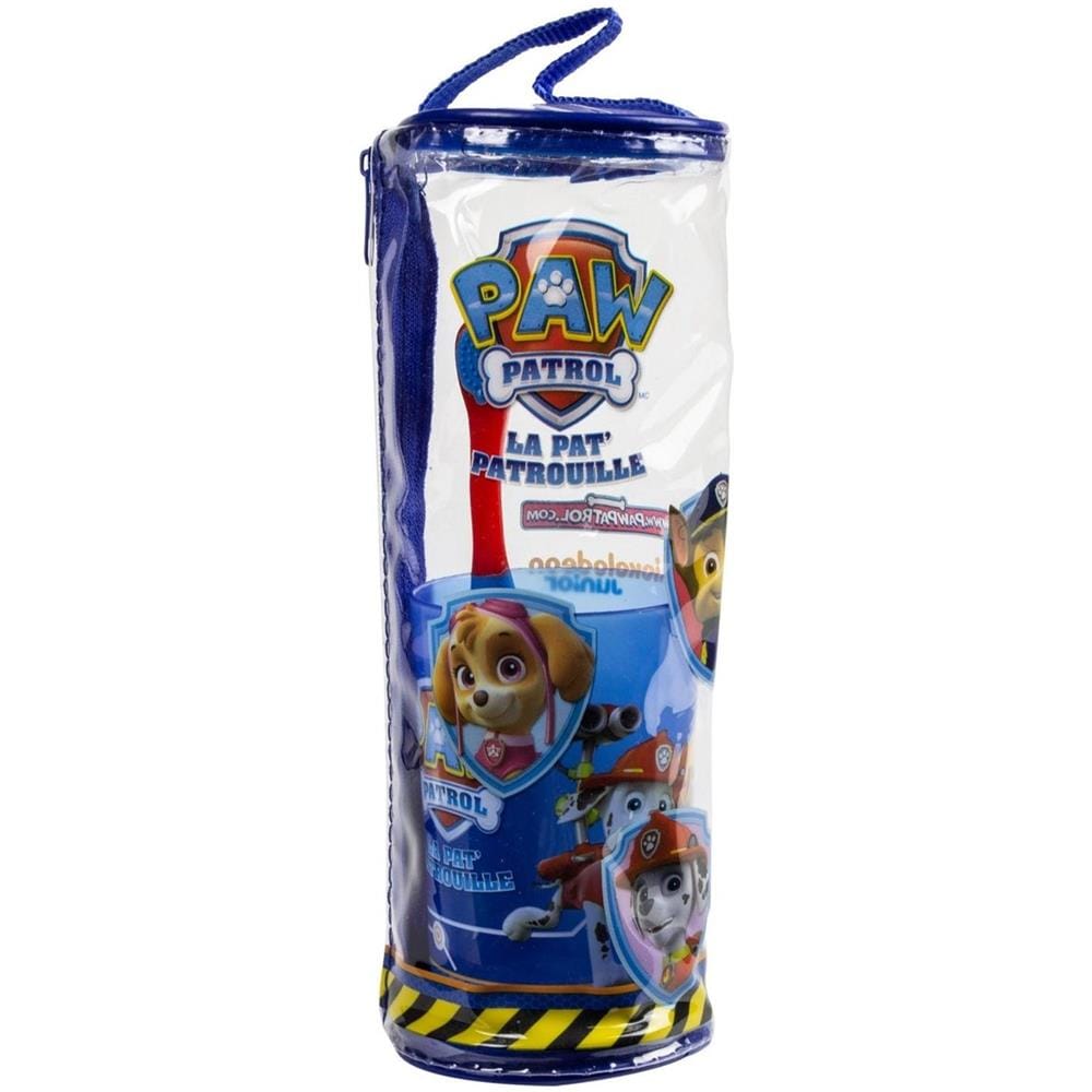 Tazza Per Kit Spazzolino Da Denti - Kit Per Bambini - Paw Patrol, Blu - Foto 2