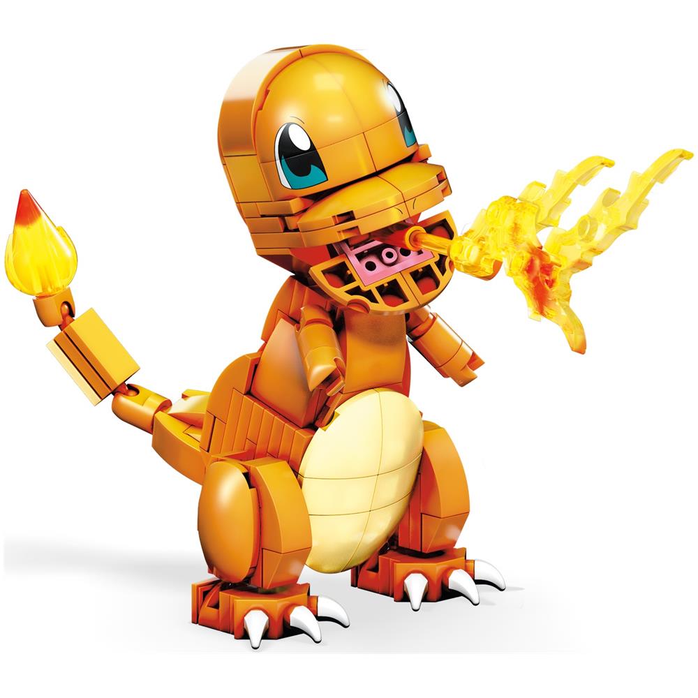 Pokémon Mega Construx Wonder Builders Construction Set Charmander 10 Cm - Foto 2