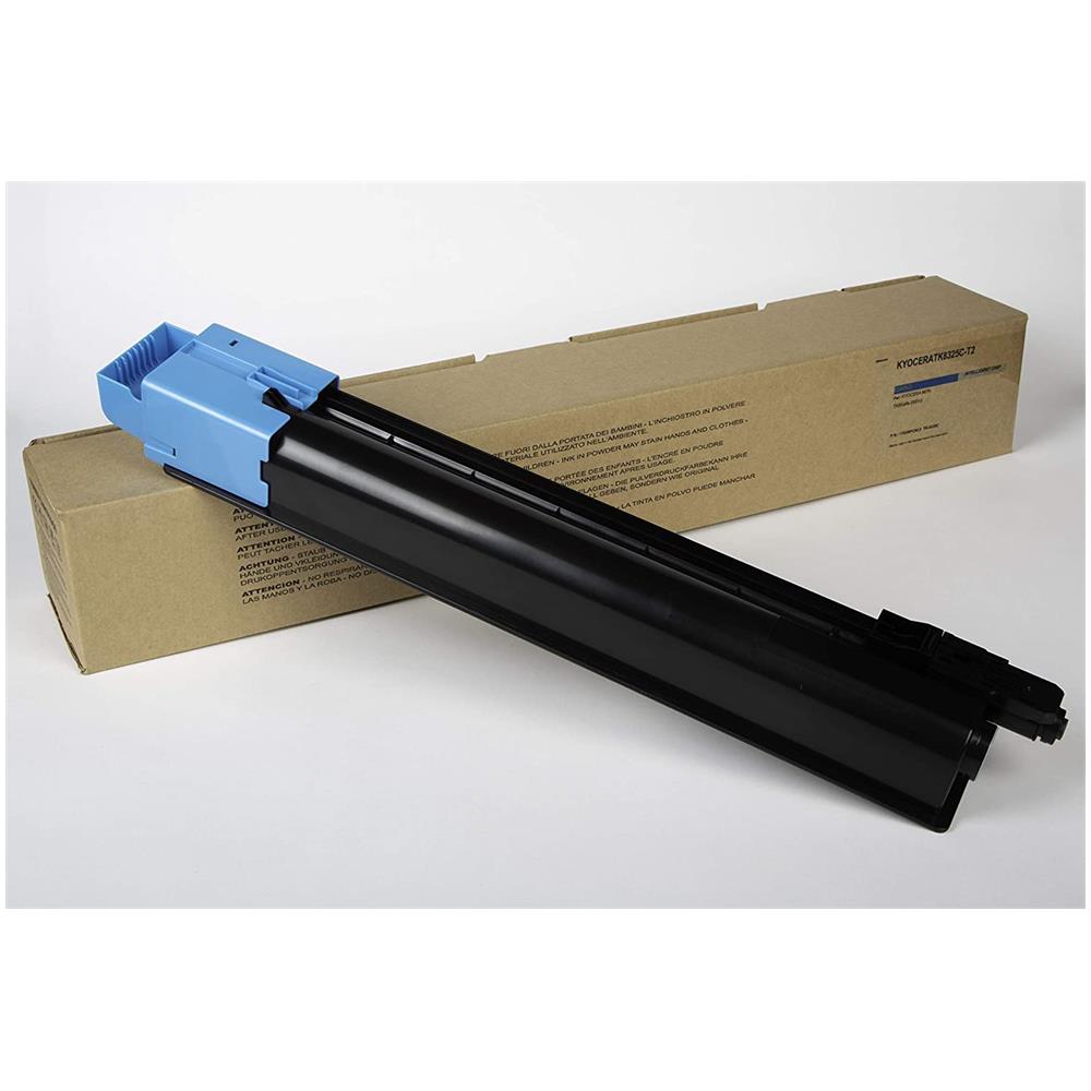 TONER COMPATIBILE - Kyocera Tk-8325c Ciano 1t02npcnl0 Per Taskalfa 2551ci Fornito Di Intelligent Chip Capacità 12000 Copie Made In Italy - Foto 2