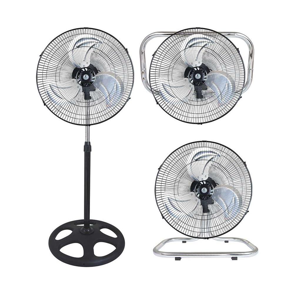 70718 Ventilatore Nero, Cromo - Foto 1