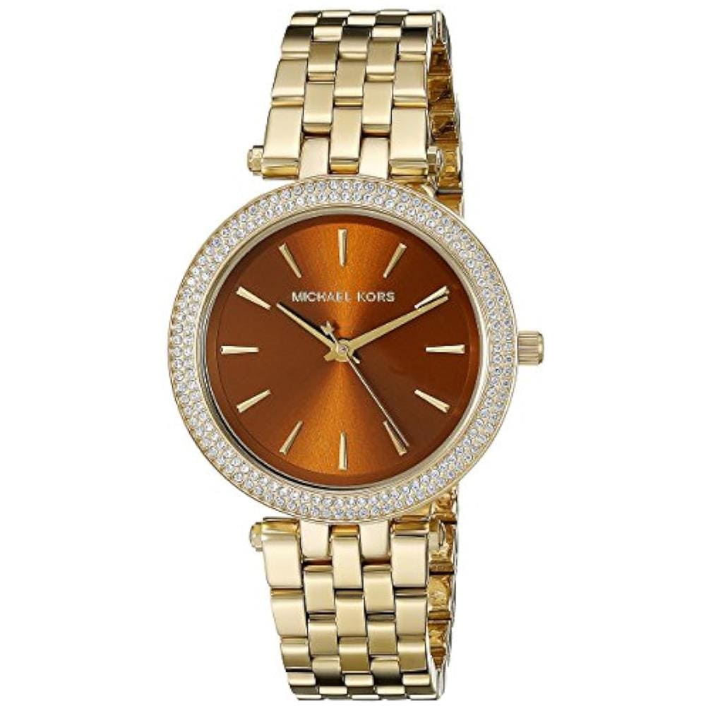 Mk3408 Oro Giallo Brown Darci Ladies Watch - Foto 2