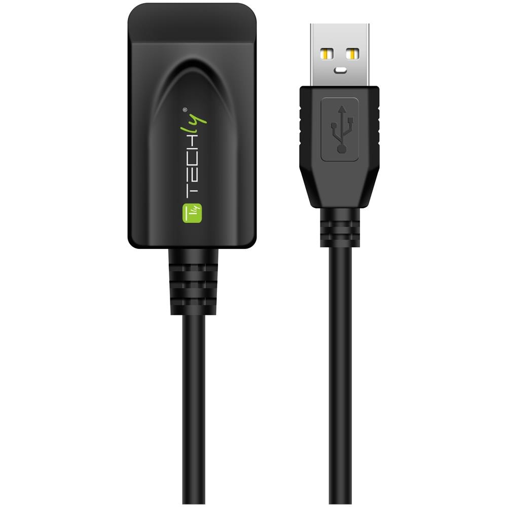 Cavo Prolunga Attivo Usb Hi Speed 5m Nero - Foto 1