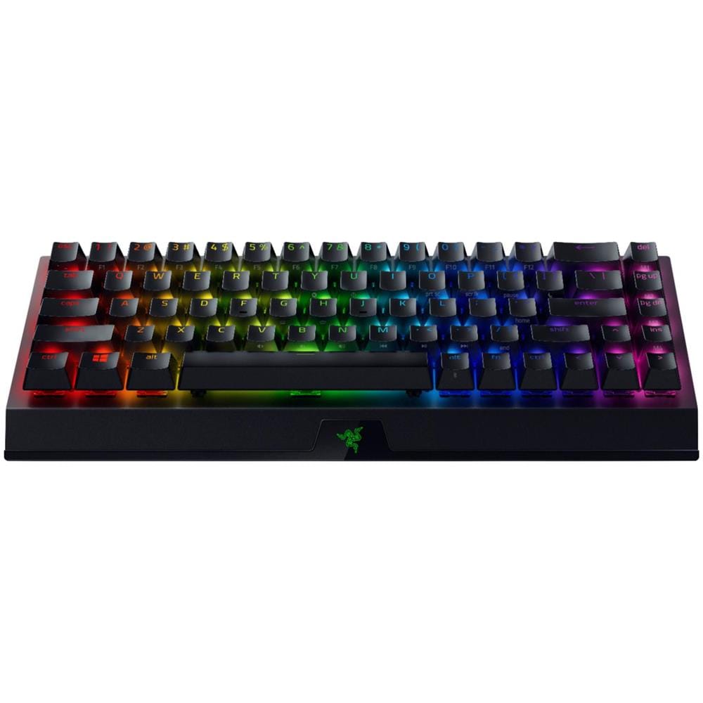 Tastiera Da Gioco Meccanica Blackwidow V3 Mini Hyperspeed, Luce Led Rgb, Qwerty Us International, Wireless, Nero, Interruttore Giallo - Foto 2