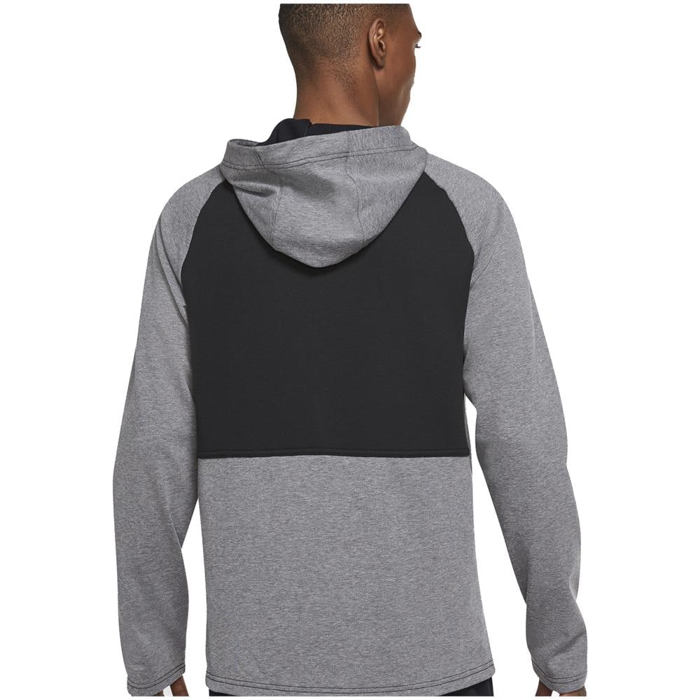 Felpa Da Uomo Con Cappuccio E Zip Therma-fit Nera Taglia L Codice Dd2102-010 - Foto 2