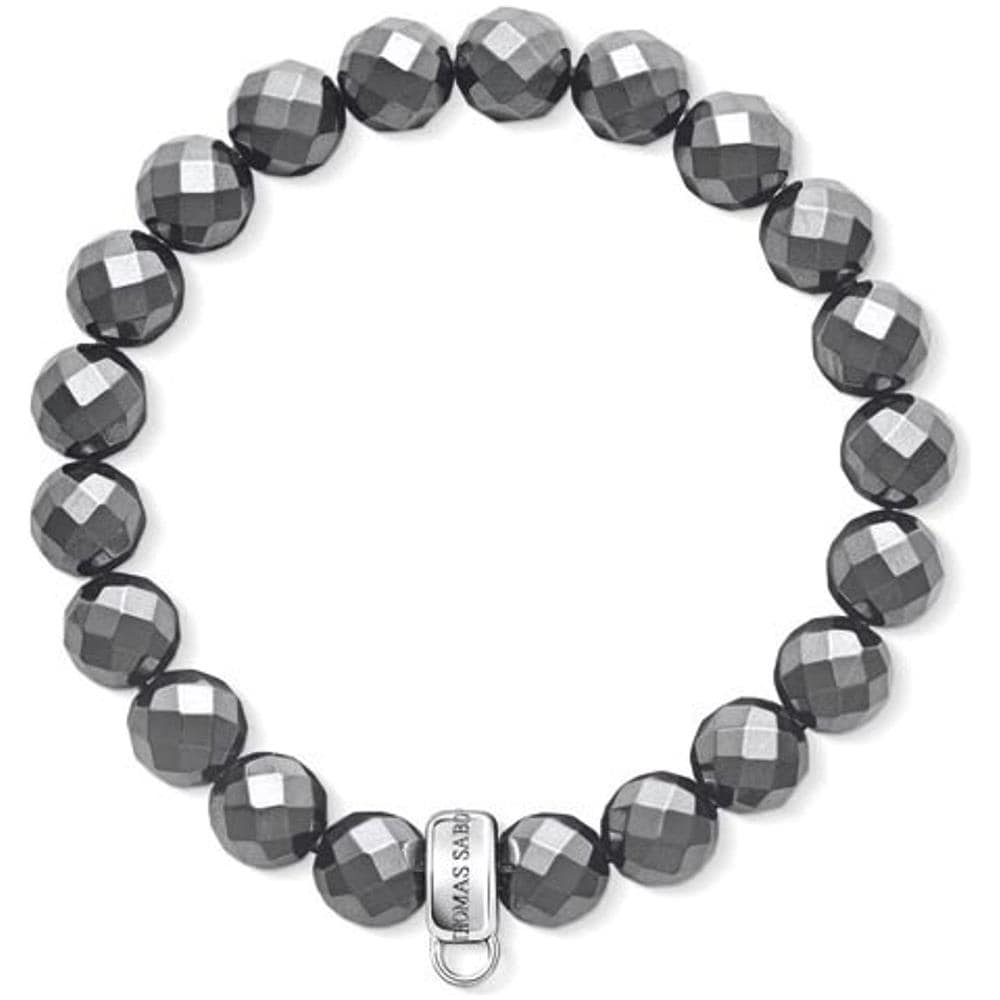 Braccialetto Con Ciondolo In Ematite Ricostruita - Foto 1